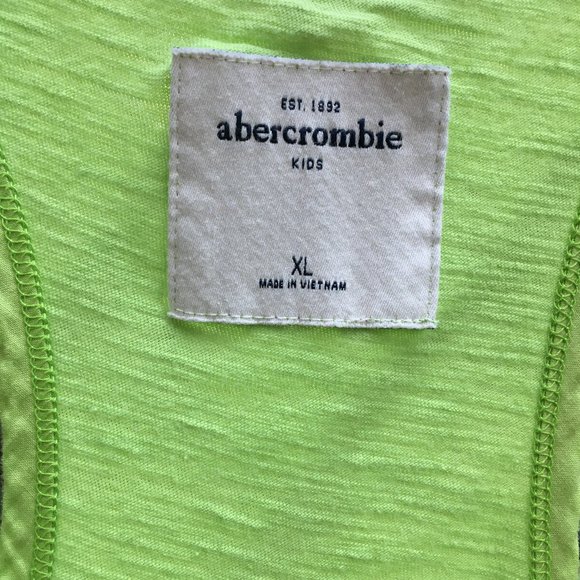Green Abercrobmie Kids Flowy Tank - Picture 3 of 3